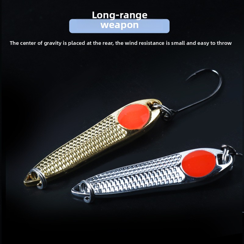 Surfboard Luya Sequins Bait Horse Mouth Melon Seeds Beak Green Bass Special Artificial Hard Bait Zinc Alloy Hooks Customization – Hard Lure – view 2