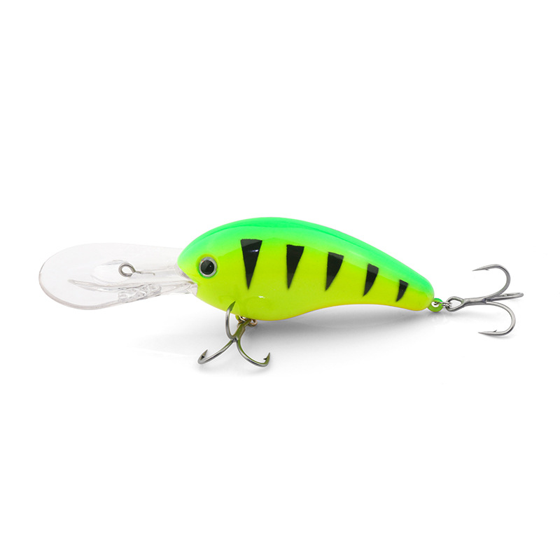 ABS Floating Water Mino Middle Deep Diving Kvd Rock Fat Man Sea Fishing Artificial Hard Bait 5XD6XD Lure Bait – Crankbait – view 1