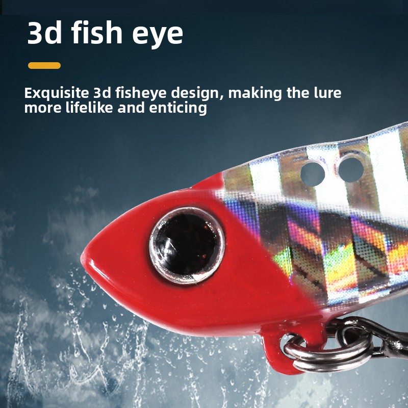 Young Falcon 5GVIB Luya Bait Stainless Steel Quivering VIP Micro Bionic Lure Artificial Hard Bait Hooks Mandarin Fish – Hard Lure – view 4