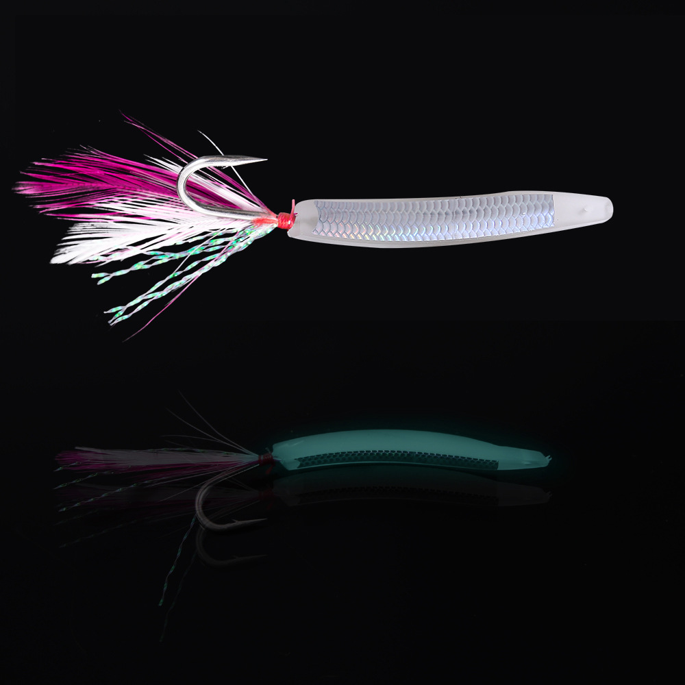 6cm 1.2g Hairpin Bow Angle Lure, Saltwater Trolling Hard Bait, Skipjack Spanish Mackerel GT Trevally Topwater Fishing Lure – Hard Lure – view 3