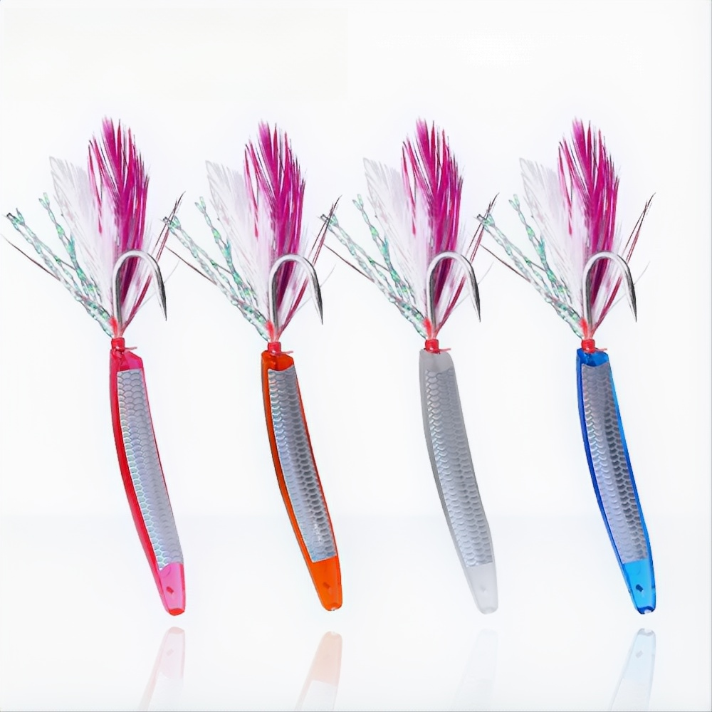 6cm 1.2g Hairpin Bow Angle Lure, Saltwater Trolling Hard Bait, Skipjack Spanish Mackerel GT Trevally Topwater Fishing Lure – Hard Lure – view 4