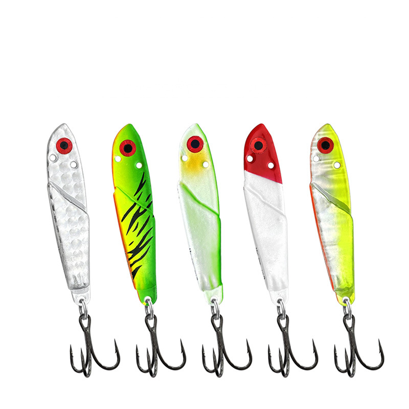 Treble Hook Lure, Water Dog Long Cast Metal Jig VIB, Lead Weighted Bionic Fishing Bait Wholesale – Hard Lure – view 4