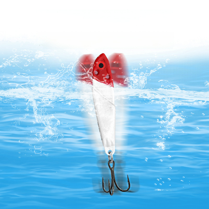 Treble Hook Lure, Water Dog Long Cast Metal Jig VIB, Lead Weighted Bionic Fishing Bait Wholesale – Hard Lure – view 2
