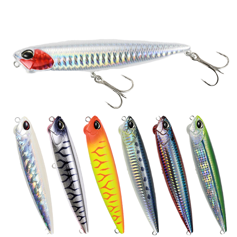 Floating Pencil Lure 85mm 11g, Walking Bait Topwater Dog, Long Cast Hard Bait for Saltwater Freshwater – Hard Lure – view 1