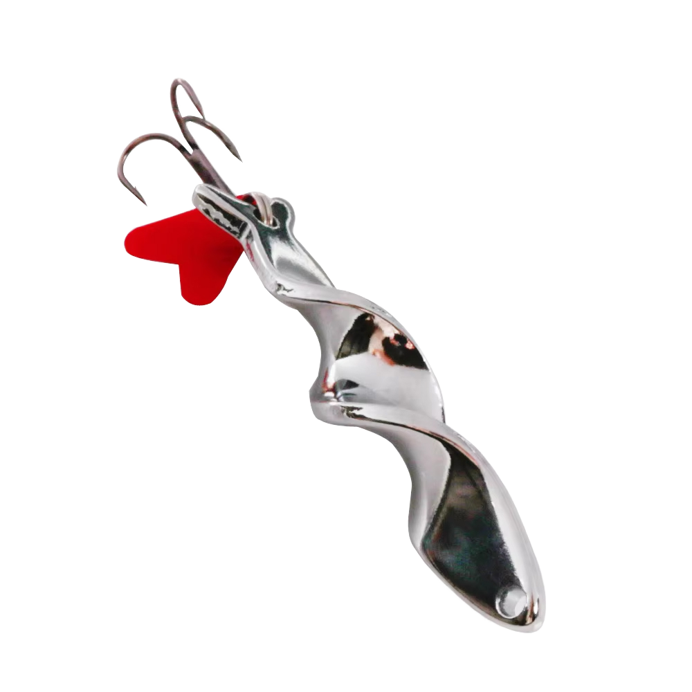 Spiral Metal Jig Lure, Long Cast Saltwater & Freshwater Fishing Tackle, Wholesale for Topmouth Culter & Bass – Spoon & Spinner – view 1