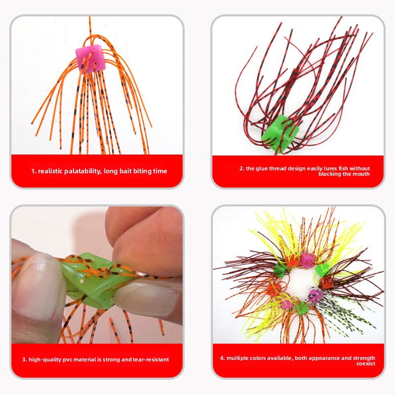 Custom New Dice Bait Black Pit God Handmade DIY Lead Without Hooks Mandarin Fish Bass Mouth Lure Artificial Soft Bait – Other Soft Lure – view 3