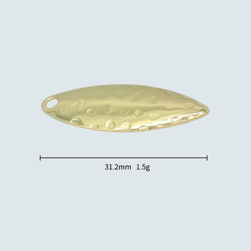 Lure Stainless Steel Live Bait Noise Tablet Sequin DIY Accessories 100 Pieces – Spoon & Spinner – view 2