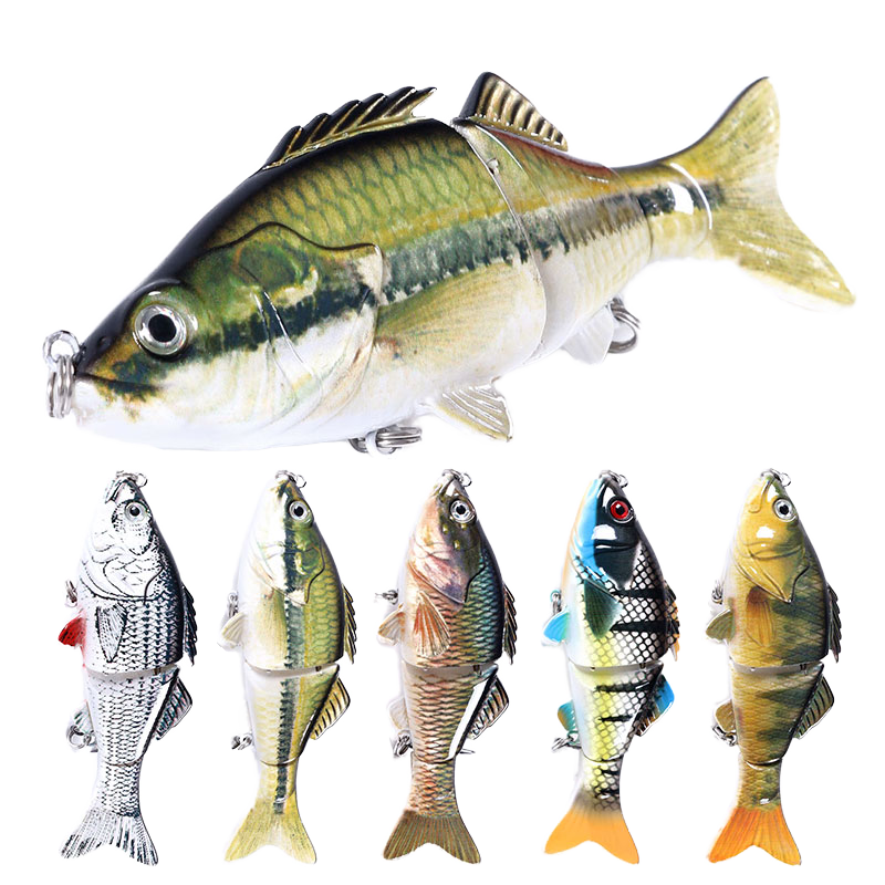 10cm Multi-jointed Fish Lure Bionic Hard Bait Cross-border Boxed Fishing Tackle Wholesale – Swimbait – view 1