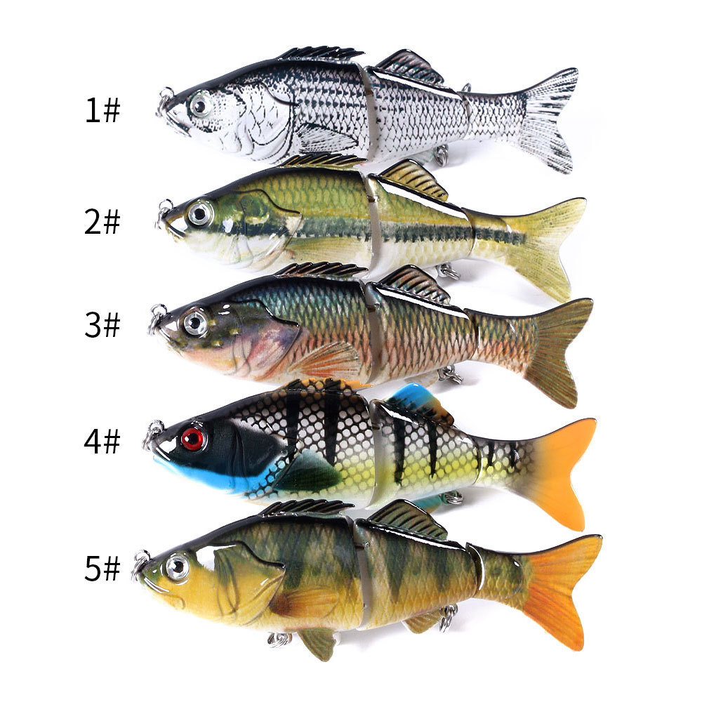10cm Multi-jointed Fish Lure Bionic Hard Bait Cross-border Boxed Fishing Tackle Wholesale – Swimbait – view 3