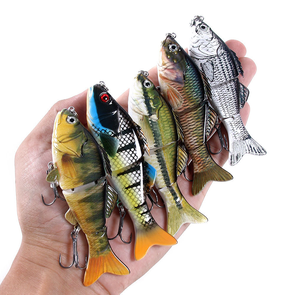 10cm Multi-jointed Fish Lure Bionic Hard Bait Cross-border Boxed Fishing Tackle Wholesale – Swimbait – view 4