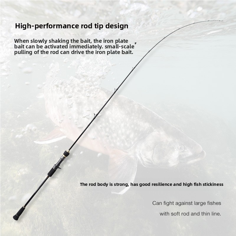 Carbon Solid Soft Action Fishing Rod-1.68m-1.96m Sizes for Asian Boat Sea Fishing Gear – Fishing Rod – view 3