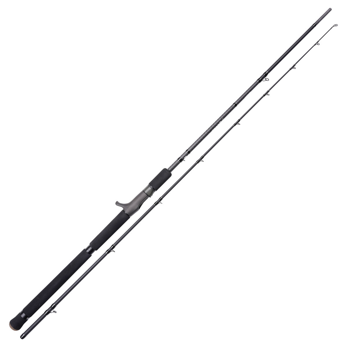 POWERGAME Carbon Fishing Rod Lake Lure Fishing Freshwater Hard Action 170g Two-Piece for Pike Dog Fish Catfish – Fishing Rod – view 1
