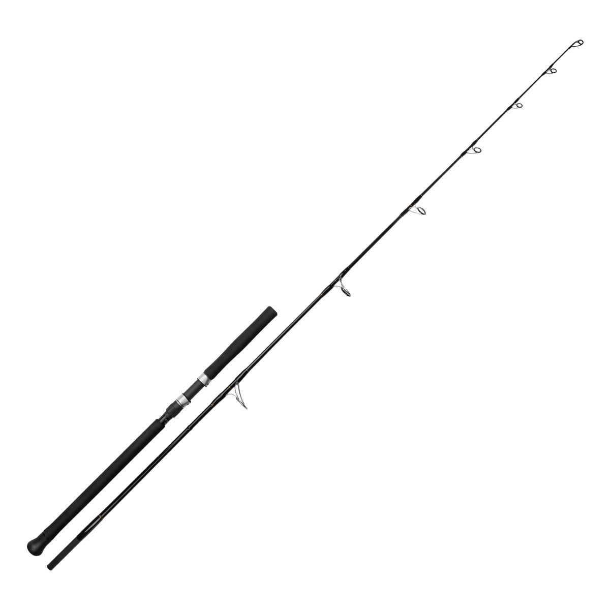 Lan Carbon 2.57m Heavy Action Boat Fishing Rod for GT & Bonito Sea Fishing – Fishing Rod – view 1