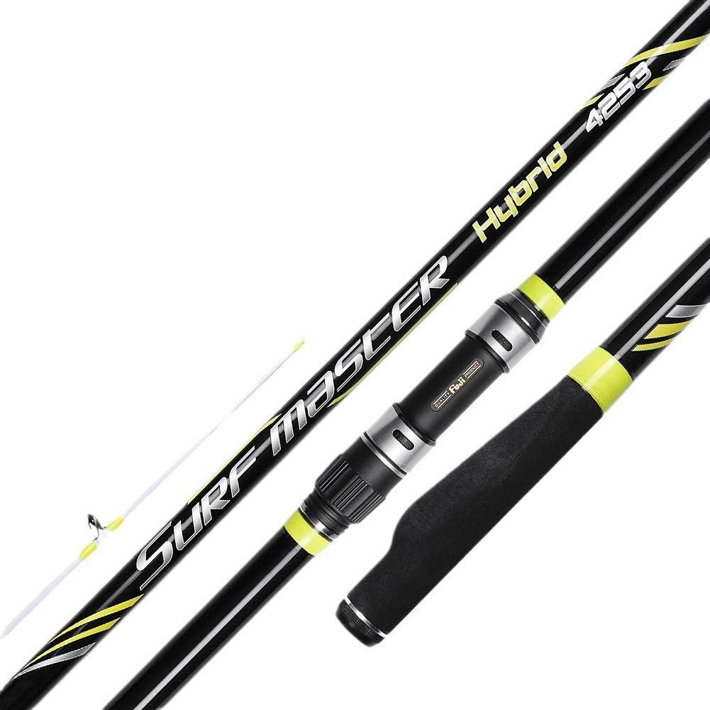 Plug-in Rod Carbon Three-section Beach Throwing Solid Front Slightly SURF MASTER 4.25m 480g Hard – Fishing Rod – view 5