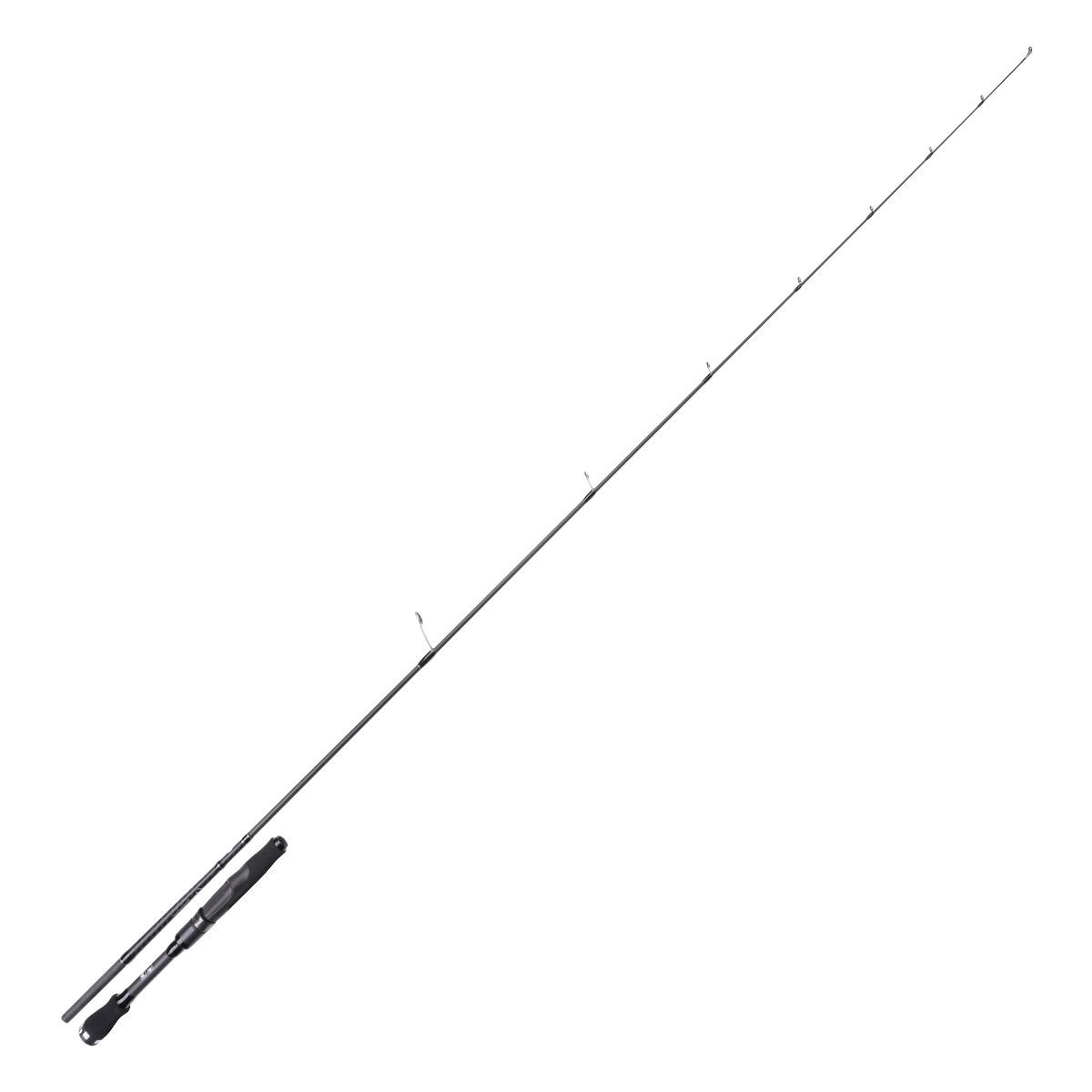 For Carbon Float Tube Fishing Rod-Hard Action 2-Piece Lake Use Short Handlebar Design – Fishing Rod – view 1