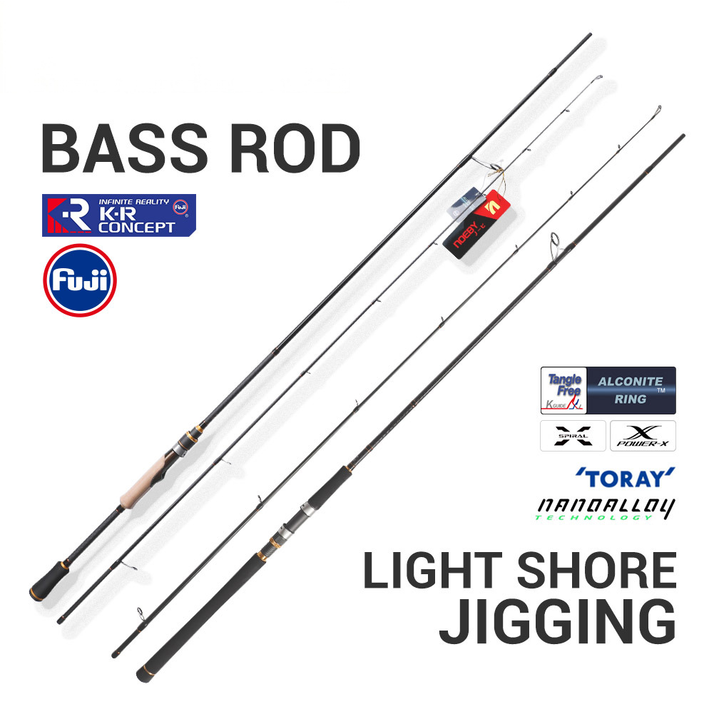 Manufacturer Wholesale Wuji A7 2 Sections 2-3m Carbon Lure Rod with Long-distance Casting Fuji Guide Rings Reel Seat – Fishing Rod – view 1