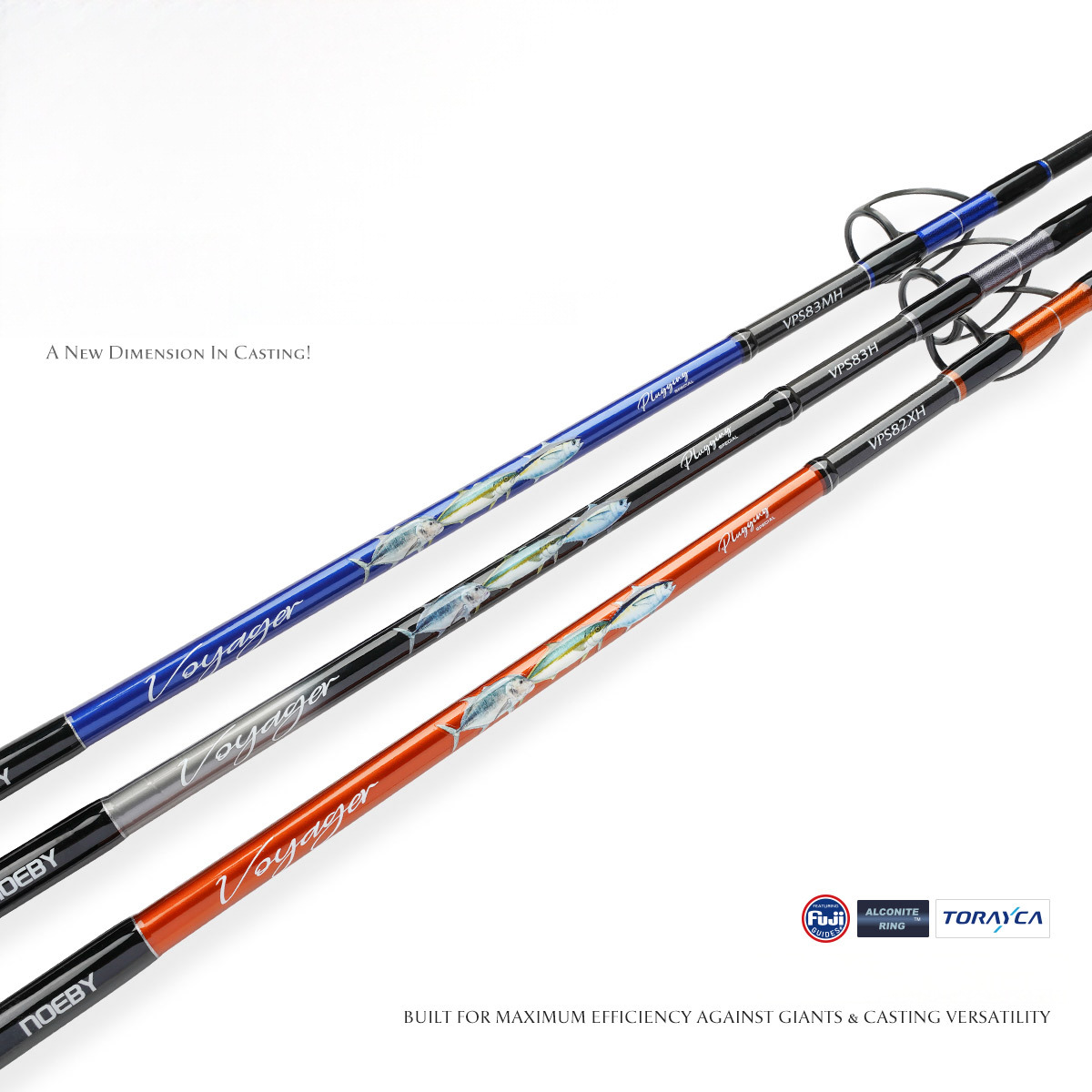 For Carbon Sea Fishing Lure Rod for Boat Use Long Distance Casting Tuna Rod with Yellow Tip 2.51m – Fishing Rod – view 5