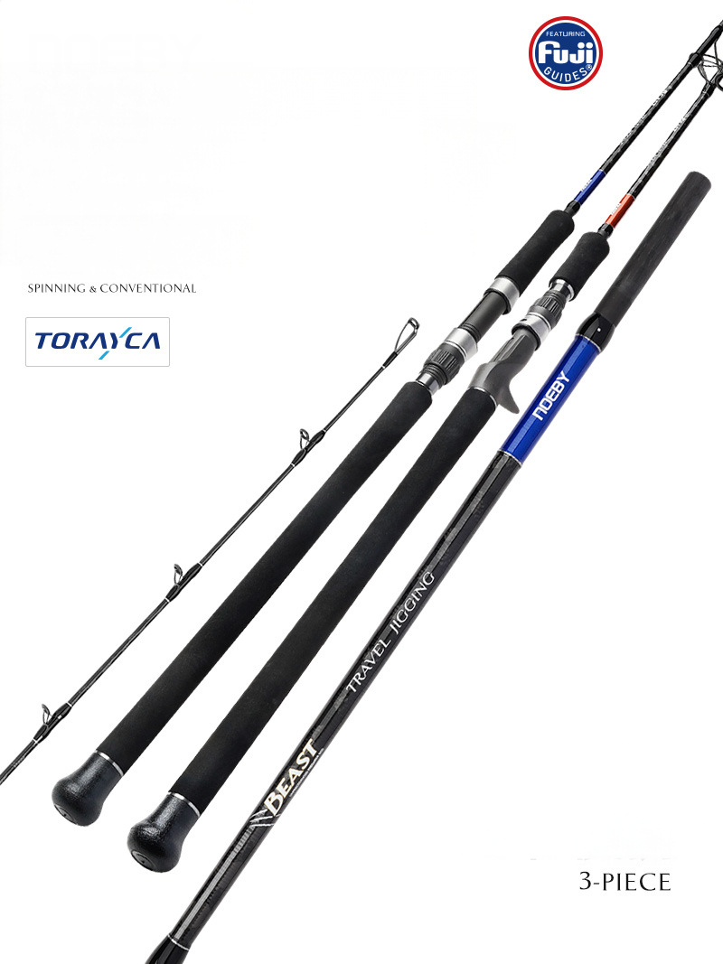 Carbon Rod 1.83m Hard Action Gun & Straight Handles Portable Deep Sea Boat Fishing Rod – Fishing Rod – view 3