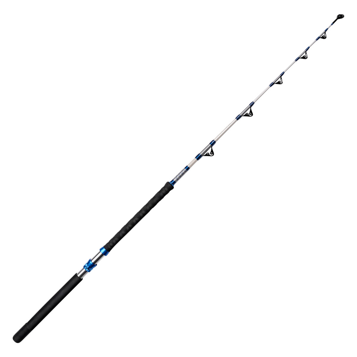 For Carbon Deep Sea Towing Boat Fishing Rod with Hard Action Straight/Bent Lever Rotating Fixed Guide Ring 2 Sections – Fishing Rod – view 1