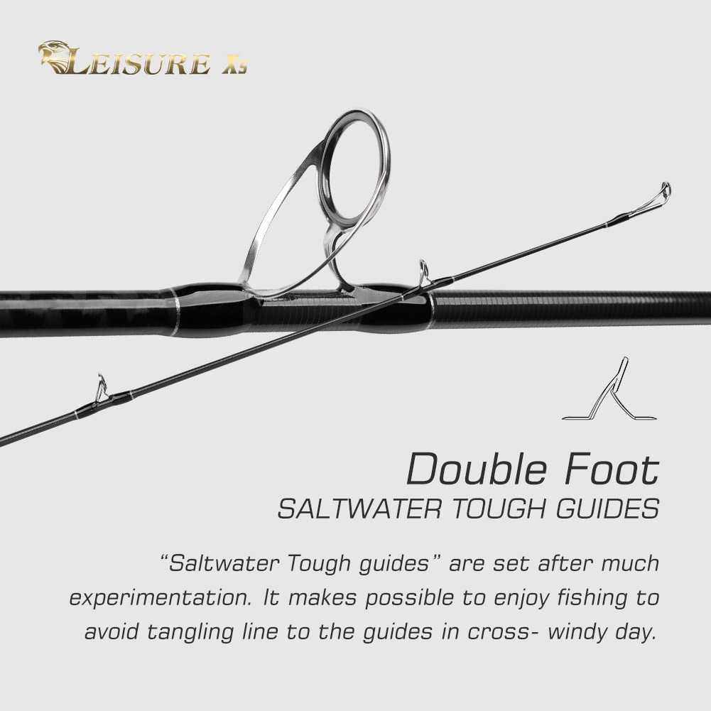 Long Carbon Fishing Rod-2.7m-3m Shore Throwing Sea Fishing Gear with Golden Gun Design – Fishing Rod – view 4