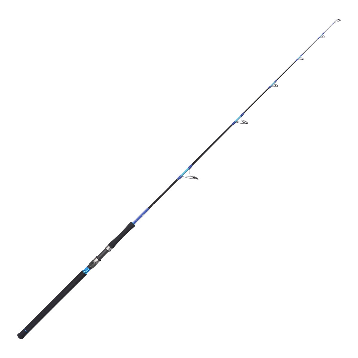 For Carbon Single Section Hard Fast Jigging Gun & Straight Handle Boat Fishing Rod for Grouper Tuna GT 6" – Fishing Rod – view 2