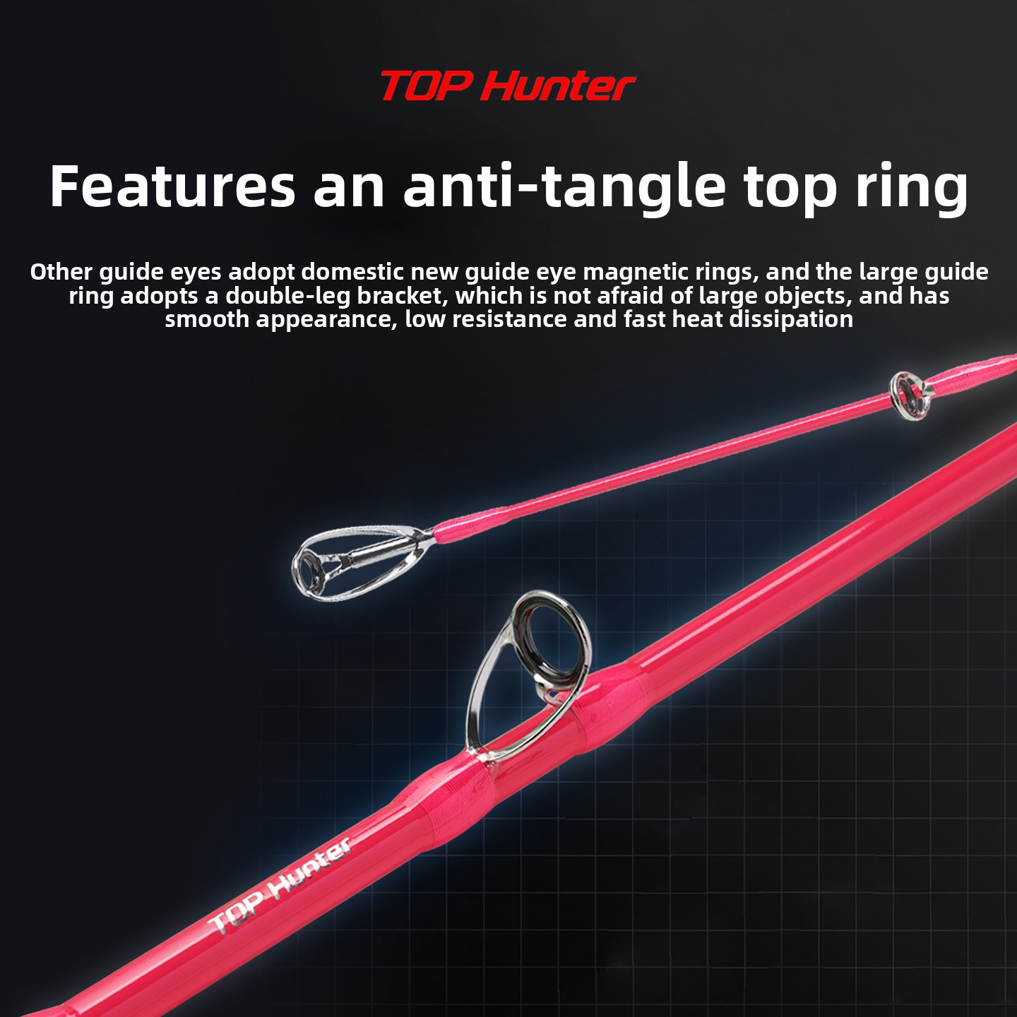 Offshore Boat Fishing Slow Roll Carbon Solid Rod 18 Meters Soft Tune Gun Handle Straight Handle – Fishing Rod – view 4