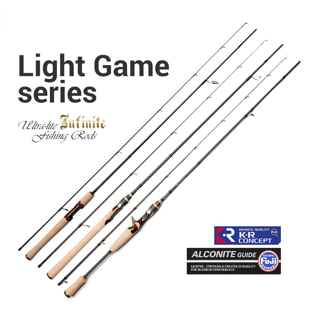 Wuji Soft Carbon Fishing Rod with Fuji Guide Ring Soft Tune Action for Stream Lure Fishing – Fishing Rod – view 5