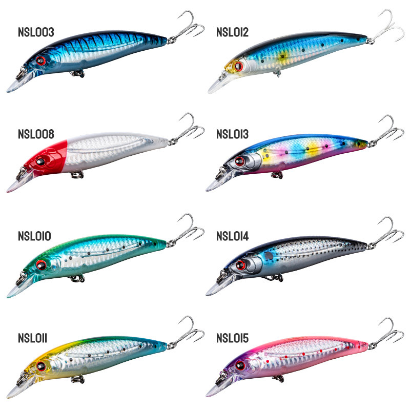 For Nobby Bait Floating Mino Luya Seabass Sea Fishing ABS Hard Bait Without Hooks False Bait Fishing Gear – Hard Lure – view 3