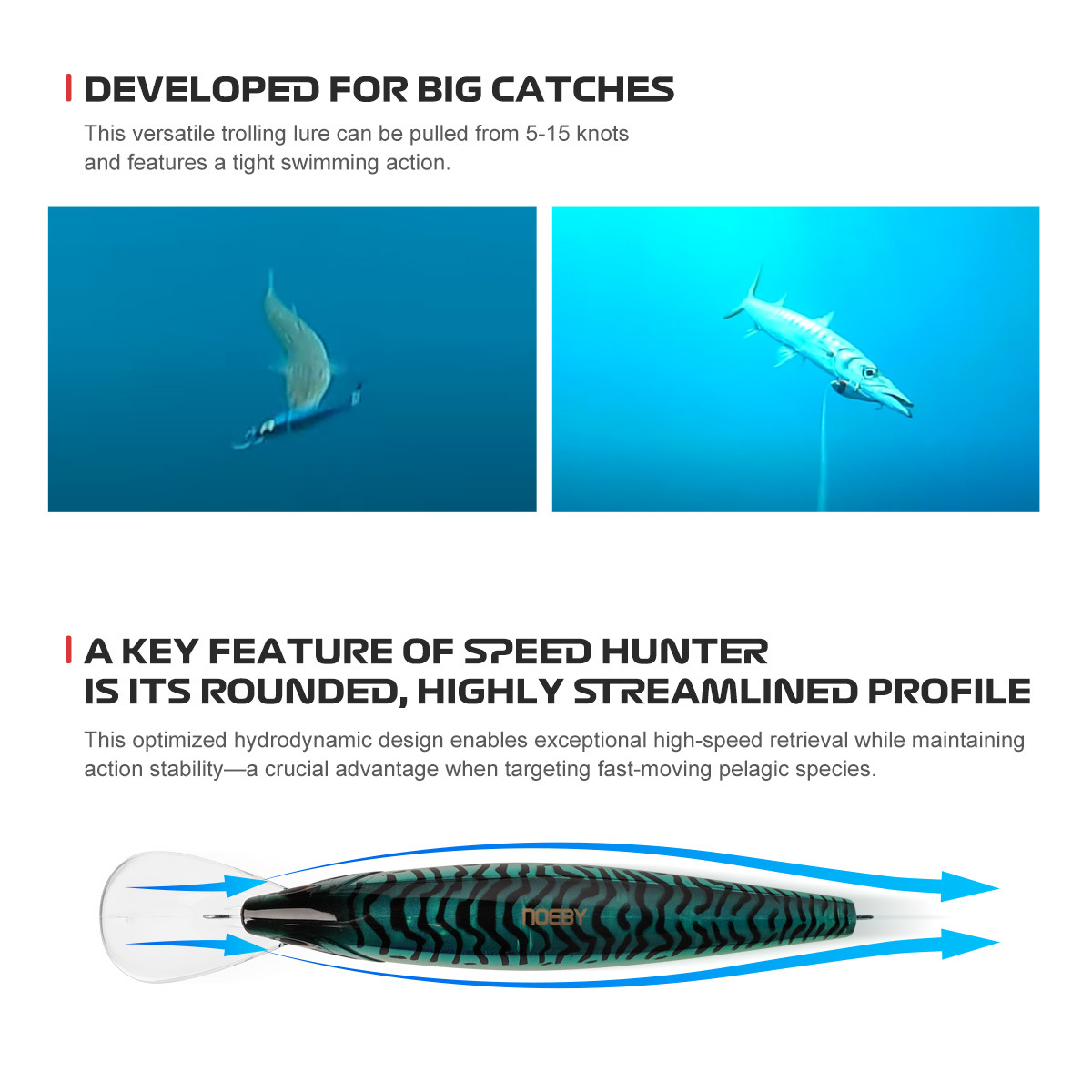 For Nobby Long Tongue Trolling Minnow 160mm/54g Stainless Steel Bionic Lure 35m Diving Depth Sea Fishing Artificial Hard Bait – Hard Lure – view 4