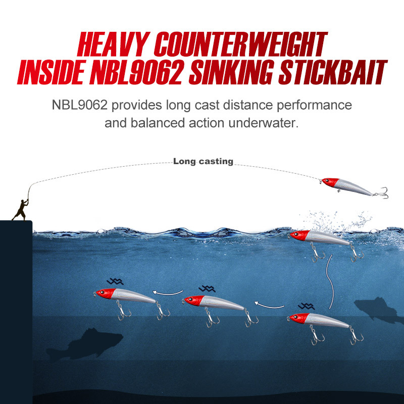 For Nobby Bait 140mm/70g ABS Sea Fishing Pencil Lure Artificial Hard Bait for Saltwater Fish – Hard Lure – view 4