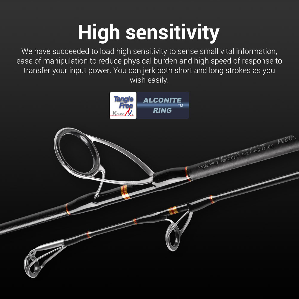 For Wuji A7 Iron Pole Lure Deep Sea Boat Carbon Fishing Rod Heavy Duty Fast Pumping Jigging Technique Gun Handle Fishing Gear – Fishing Rod – view 4