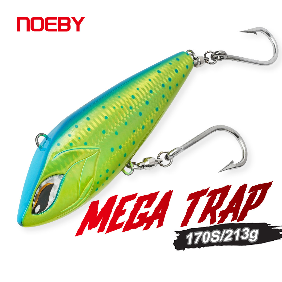 For Nobi Sea Fishing Trolling VIB Big G Heavy Luya Bait Boat Far Throwing Single Hook Fake Bait Submerged Golden Gun GT Bait – Hard Lure – view 2