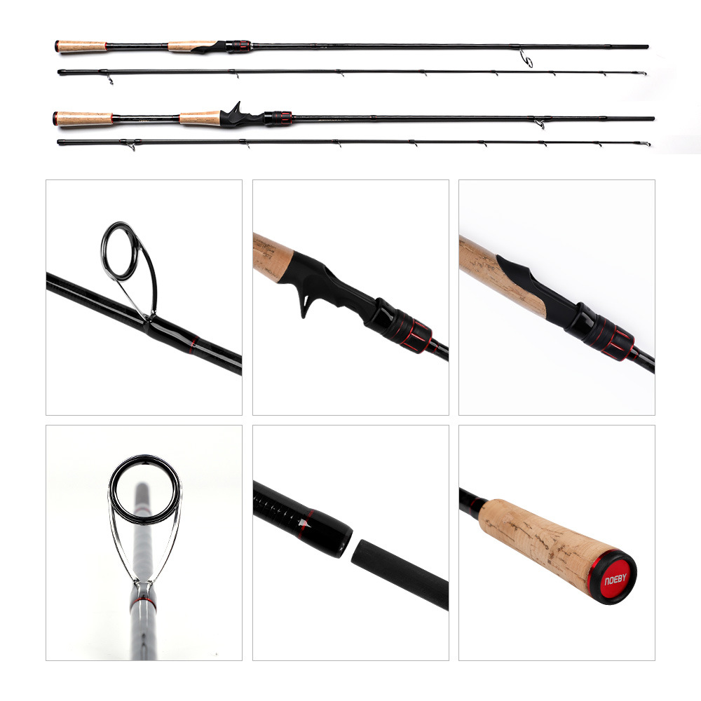 Road Rod Long-Cast Fishing Rod with Quick Adjustment Gun Straight Handle Carbon 2 Sections Hard Action – Fishing Rod – view 3