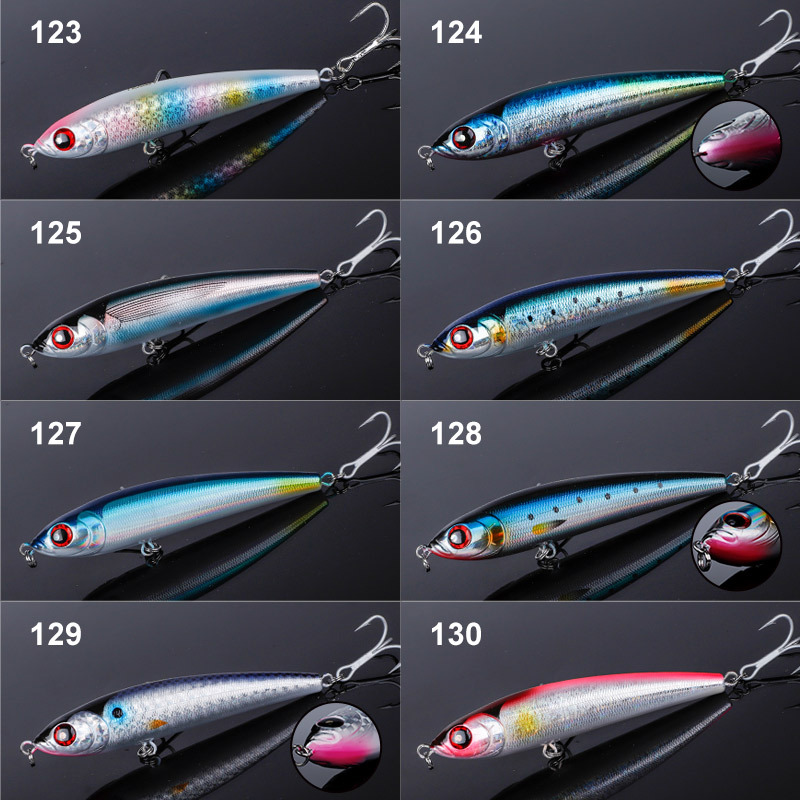 For Nobby Submerged Pencil Sea Fishing Luya Artificial Hard Bait 14cm62g Boat Fishing Far Sea GT Fake Bait ABS Fishing Gear – Hard Lure – view 4