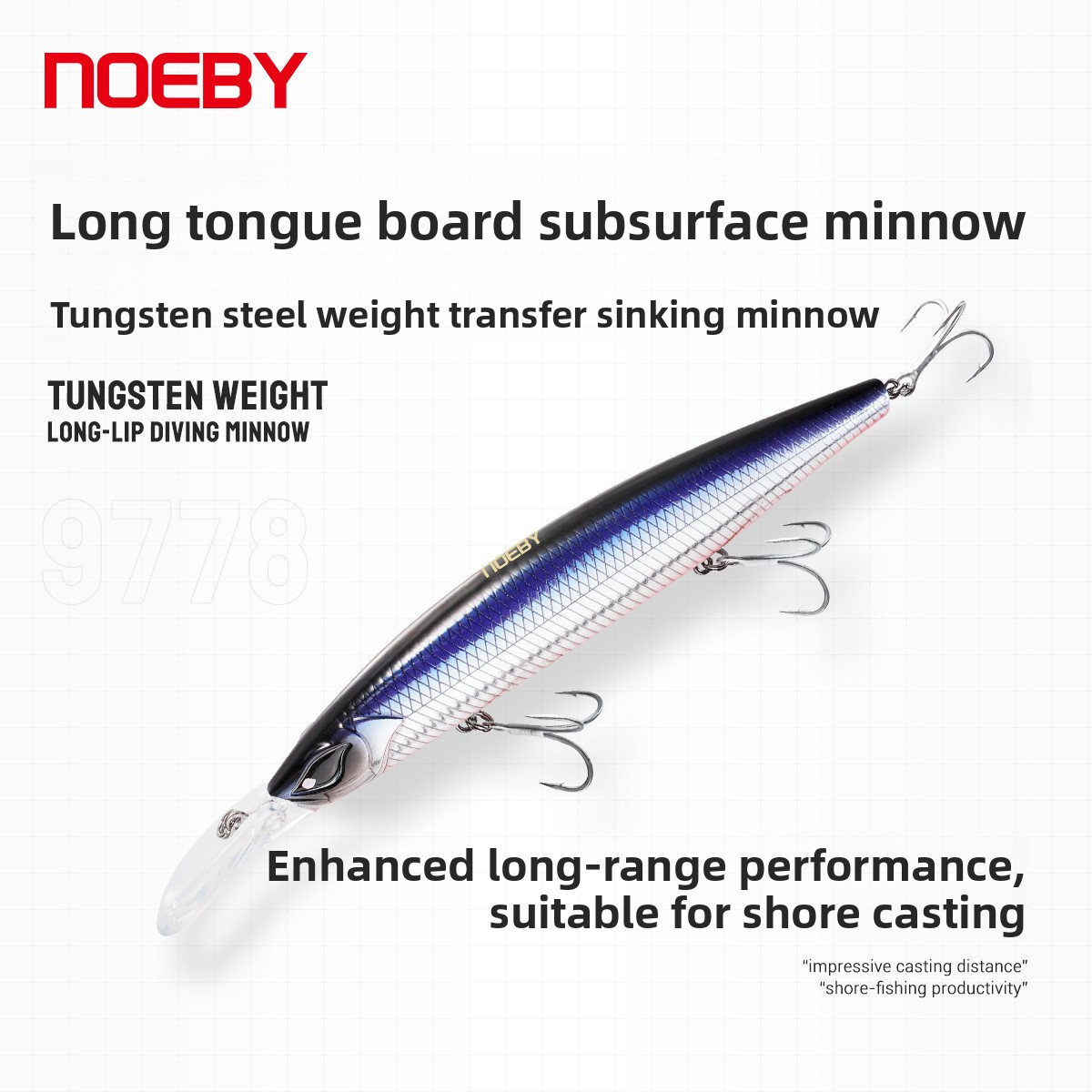 For Submersible Minnow Lure 125mm 26g ABS Artificial Hard Bait Full Swimming Layer Center Gravity Transfer Fishing Bait – Hard Lure – view 3