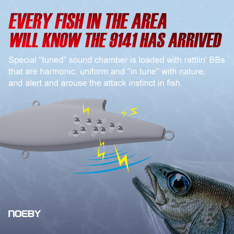 For Nobie Artificial Hard Bait Stainless Steel Vibration Bionic Bait Fishing Supplies – Hard Lure – view 4
