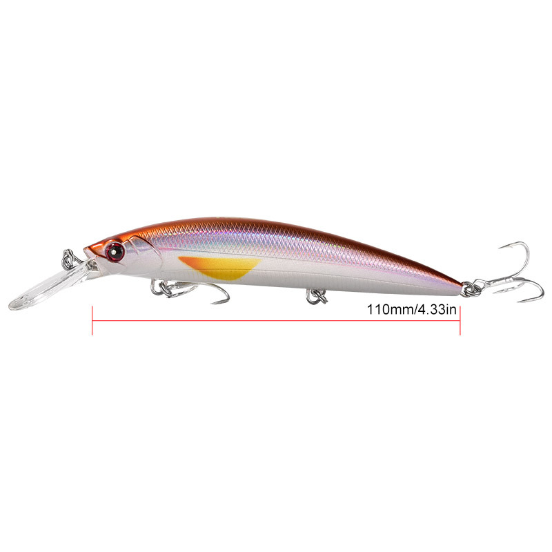 For Nobi Luya Sea Bass Sea Fishing Mino Bait ABS Hard Bait 110mm 36g False Bait Fishing Gear Wholesale – Hard Lure – view 1
