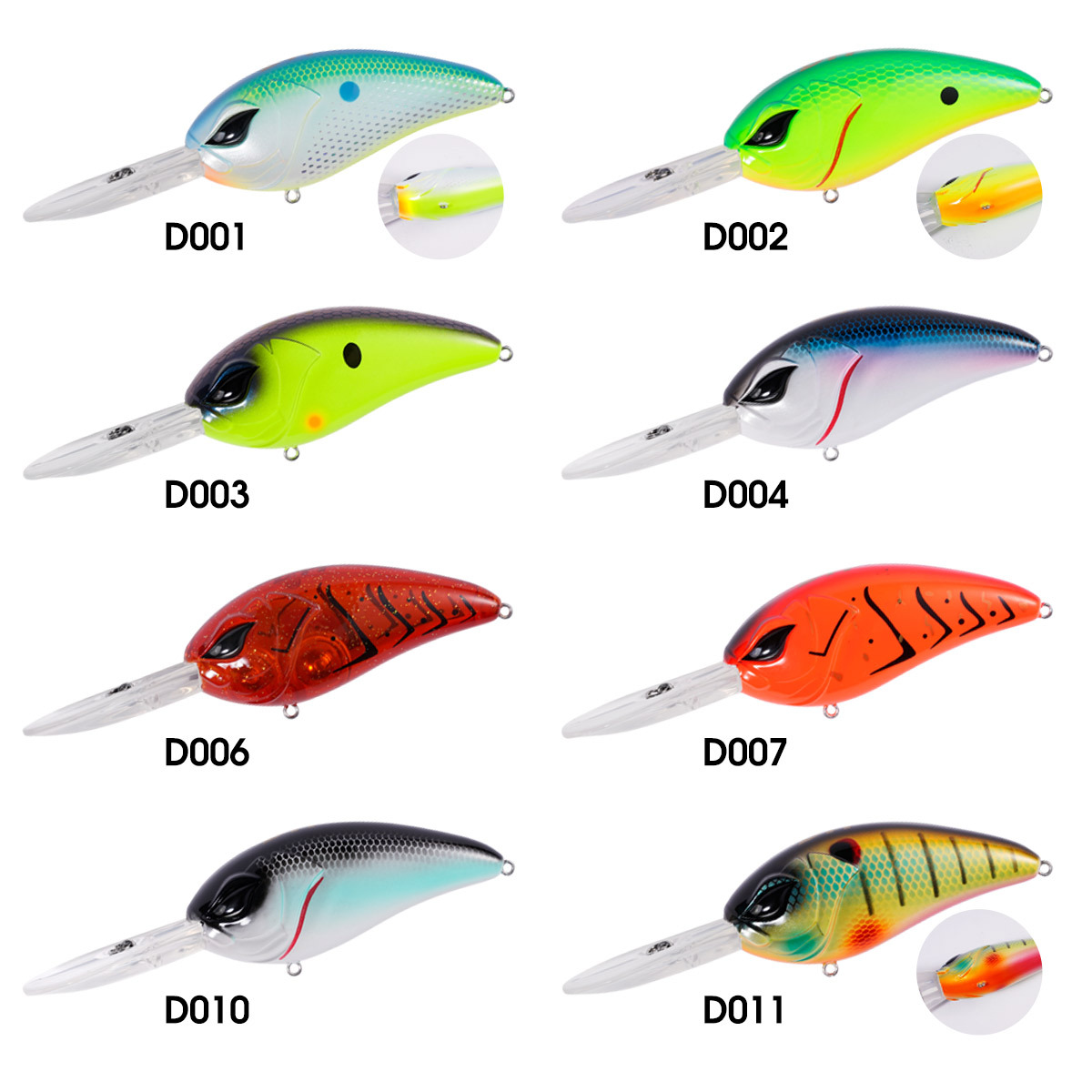 Luya Bait Rock Little Fat Mino 80mm305g Vibrating Bead Perch Bow Plastic Artificial Hard Bait Without Hooks Fishing Bait – Hard Lure – view 4