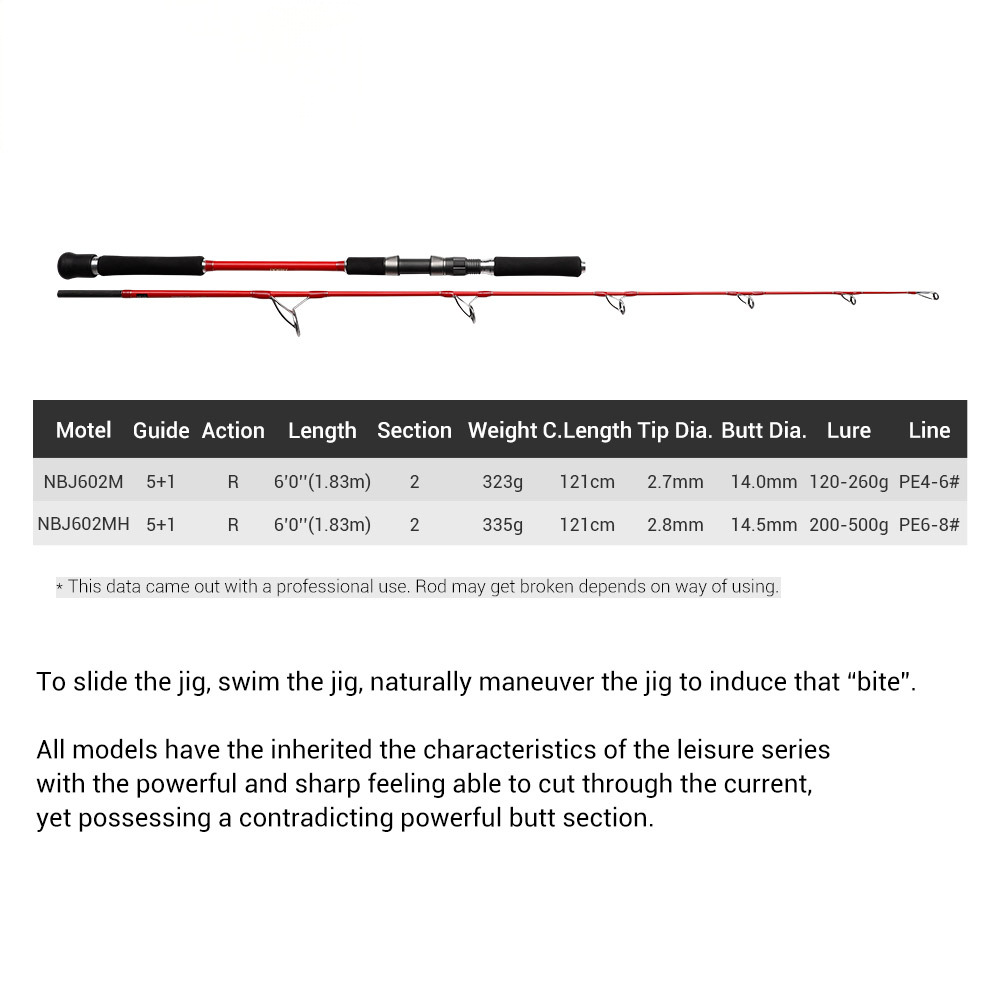 K5 Carbon Iron Pole Pencil Rod GT Golden Gun Sea Fishing Rod Fishing Gear – Fishing Rod – view 3