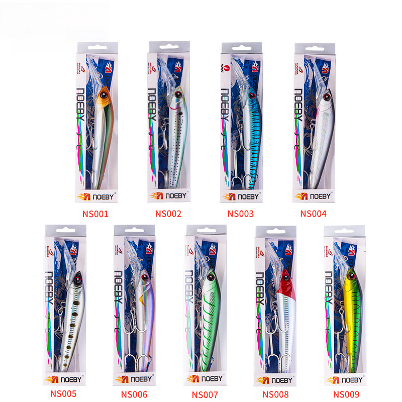 Daino Bait Luya Deep Sea Towing Long Tongue Plate Boat Fishing Sea Fishing GT Golden Gun Live Bait – Minnow – view 3