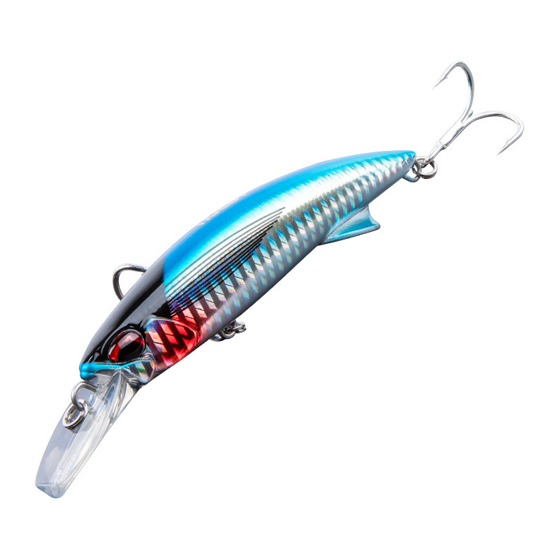 For Nobiya ABS 90mm/46g Sea Fishing Slow Sinking Mino Sea Perch Artificial Hard Bait Fake Bait Wholesale – Hard Lure – view 1