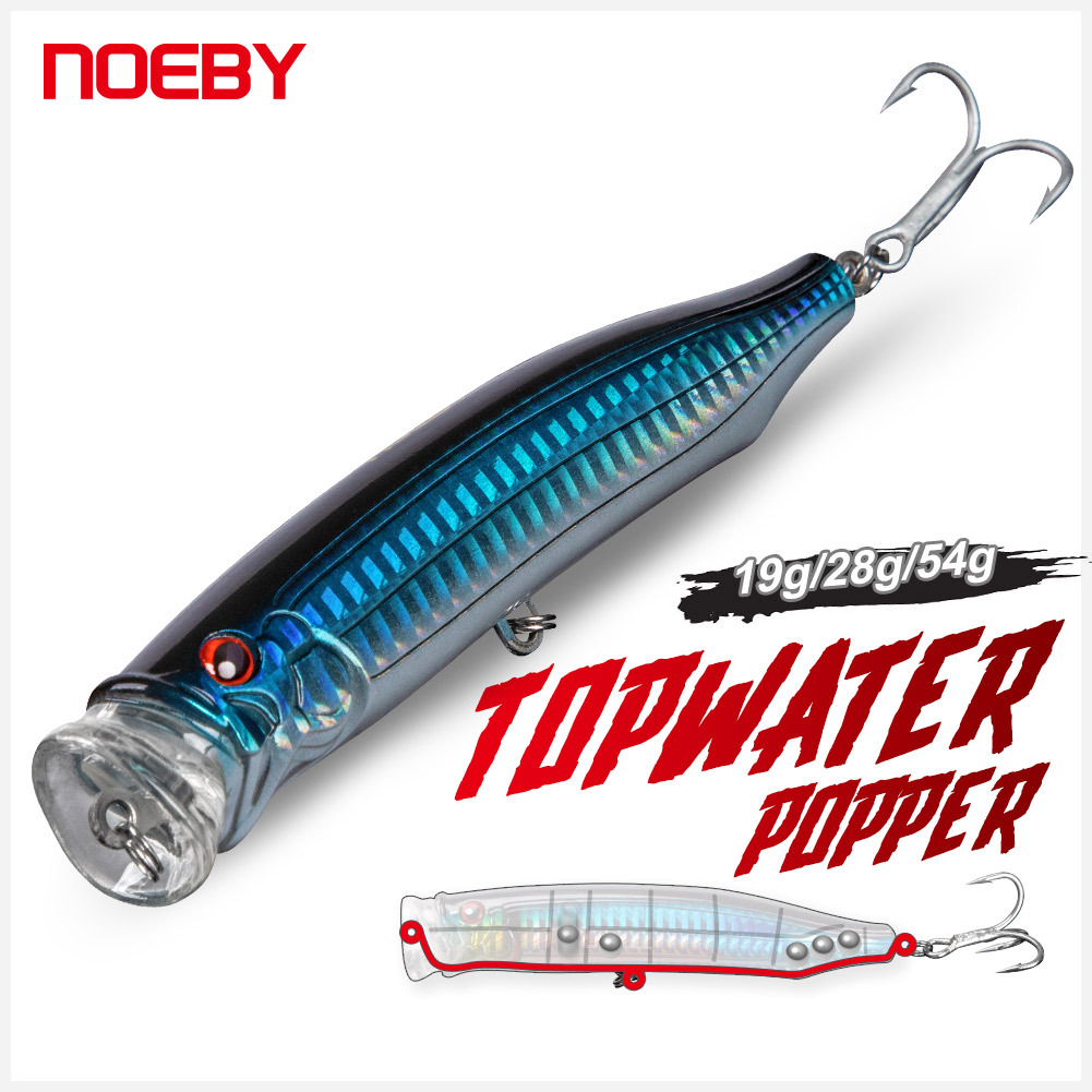 For Nobby Sea Fishing Wave Climbing Luya Bait 10cm19g ABS Popperlure Artificial Hard Bait for Saltwater Fish – Hard Lure – view 2