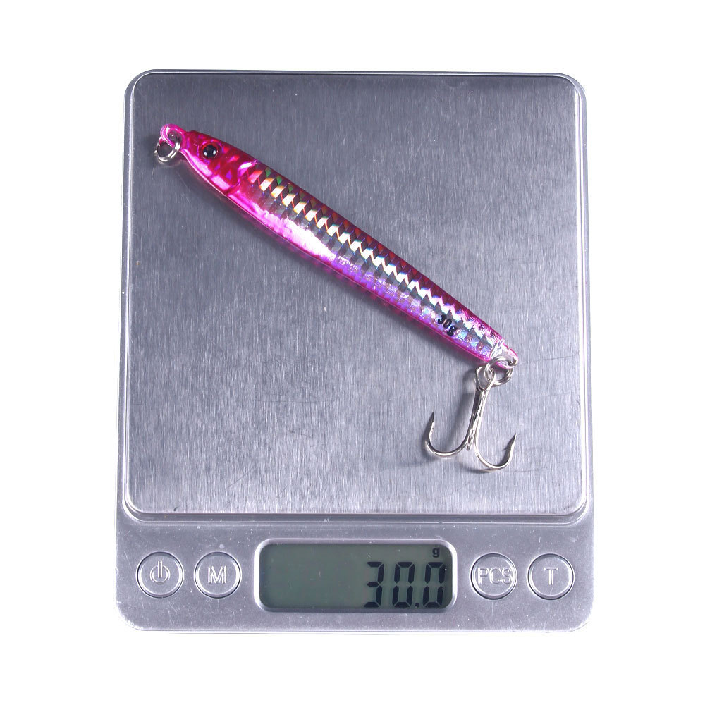 CHEERY 30g 40g Long Casting Metal Bionic Jigging Lure High Quality Fishing Bait for Ocean Boat Fishing – Hard Lure – view 5