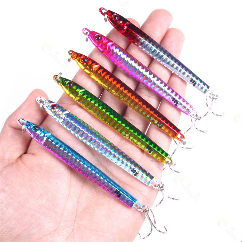 CHEERY 30g 40g Long Casting Metal Bionic Jigging Lure High Quality Fishing Bait for Ocean Boat Fishing – Hard Lure – view 2