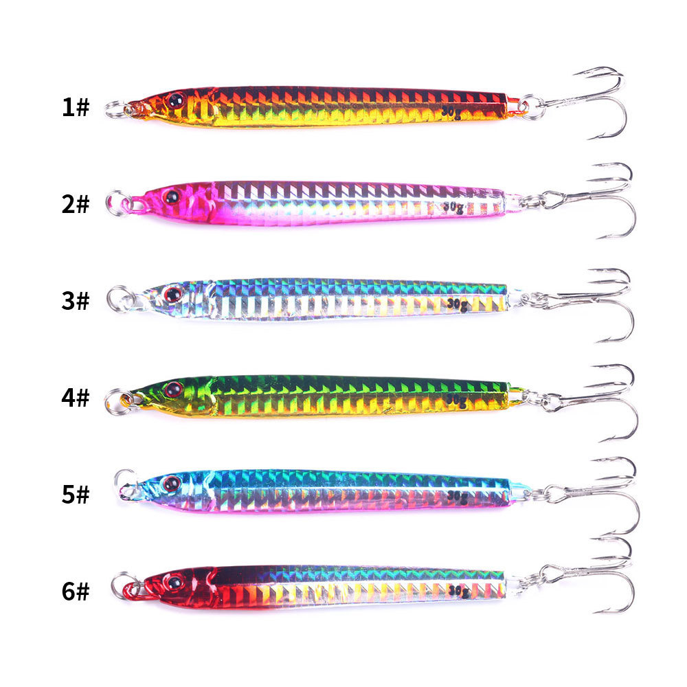 CHEERY 30g 40g Long Casting Metal Bionic Jigging Lure High Quality Fishing Bait for Ocean Boat Fishing – Hard Lure – view 4