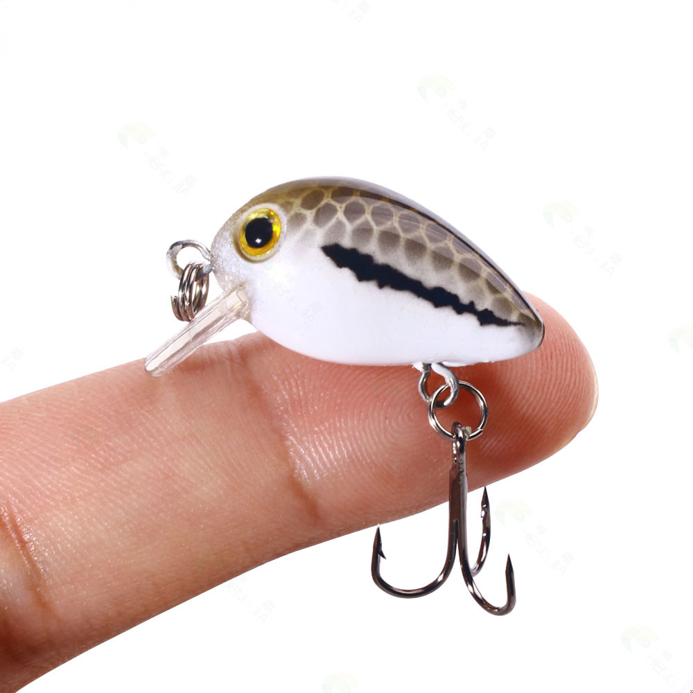 CHEERY New Artificial Hard Bait Topwater Lure 1.5G ABS Material for Catfish Cod & Pike Fishing with Hooks – Crankbait – view 3