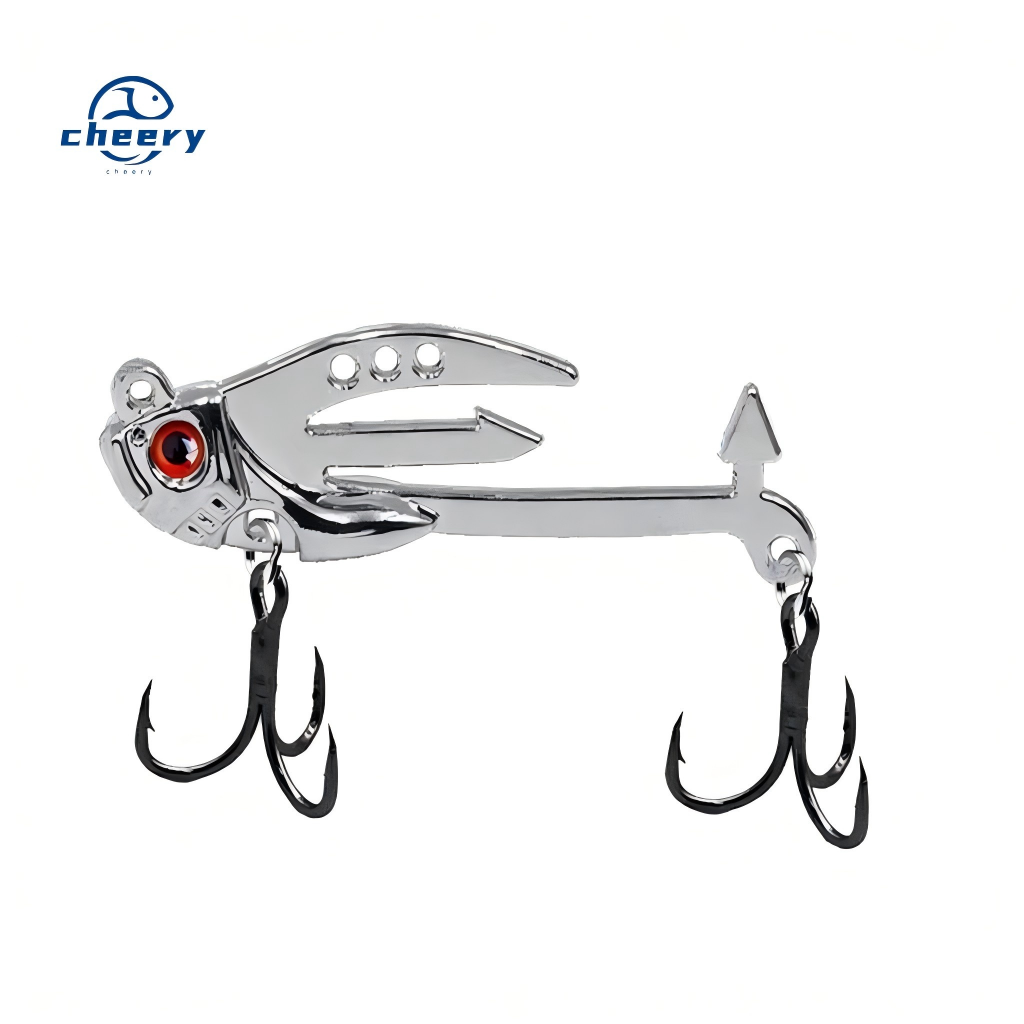 CHEERY 5g-11.5g Vibration Metal Vib Lure Hard Jigging Lures Vib Spoon Fishing Baits Midwater Baits Saltwater Fish Sea Bass Pike – VIB – view 1