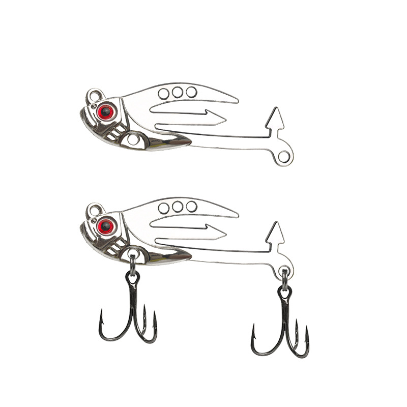 CHEERY 5g-11.5g Vibration Metal Vib Lure Hard Jigging Lures Vib Spoon Fishing Baits Midwater Baits Saltwater Fish Sea Bass Pike – VIB – view 2