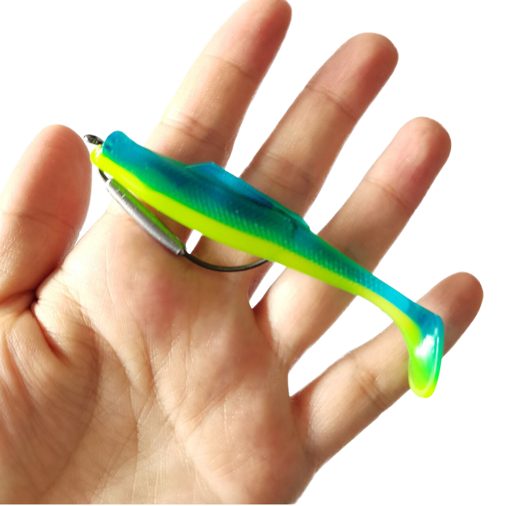 CHEERY 80mm TPE Artificial Soft Bait 4.8g Floating Water Insect Lure 6pcs ABS Material for Carp Pike Perch Zander Cod – Worms & Grubs – view 2