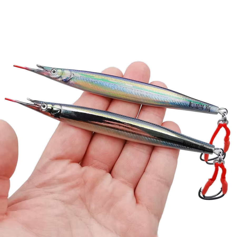 CHEERY 100g 5color Metal Jig Artificial Hard Bait Lure for Freshwater Casting Bottom Fishing Technique – Metal Jig – view 2